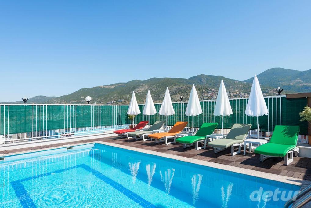 Kleopatra Hotel Alanya Buitenkant foto