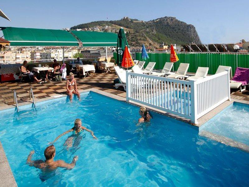 Kleopatra Hotel Alanya Buitenkant foto